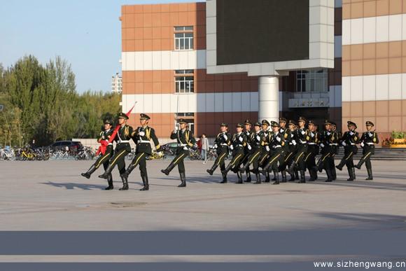 东北石油大学铁人国旗护卫队 东北石油大学铁人国旗护卫队